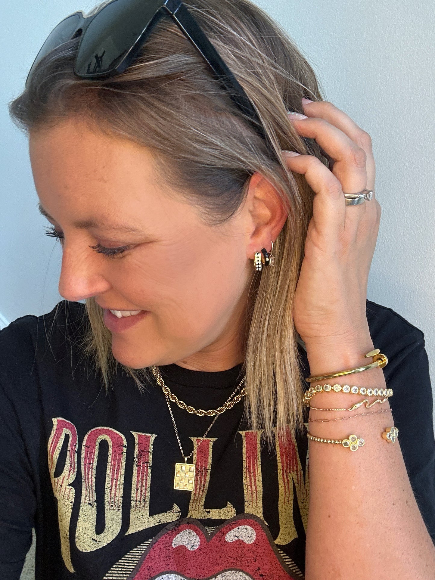 Bling Snake Slider Bracelet