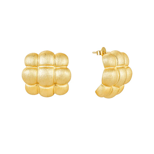 Gold Bubbly Earring