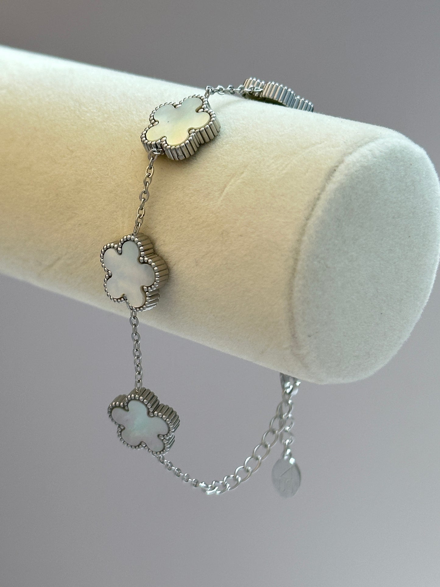 Silver Flora Bracelet