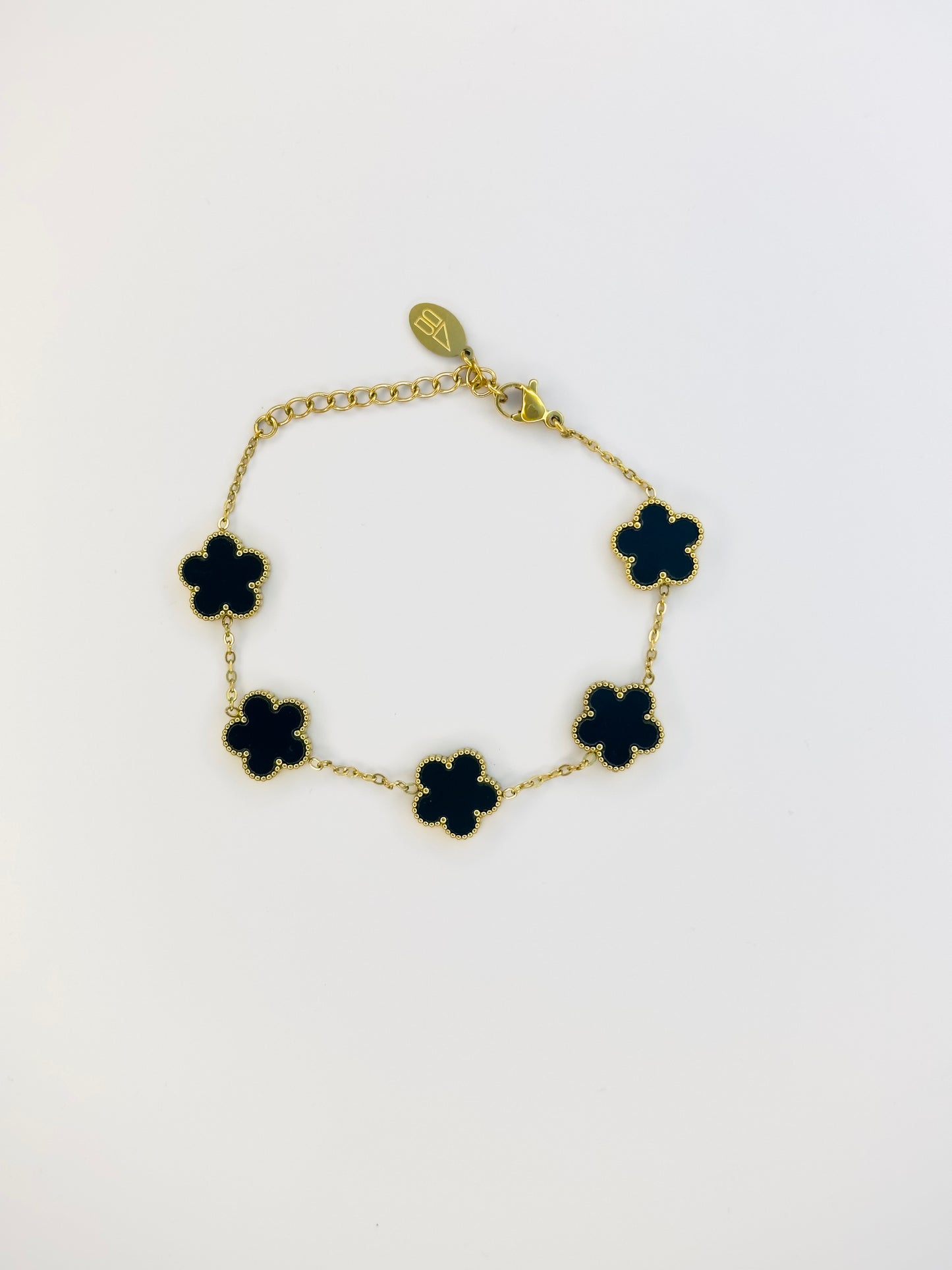 Black Gold Flora Bracelet