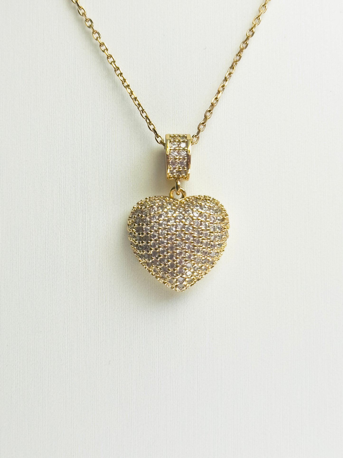 Bubble Gold Heart