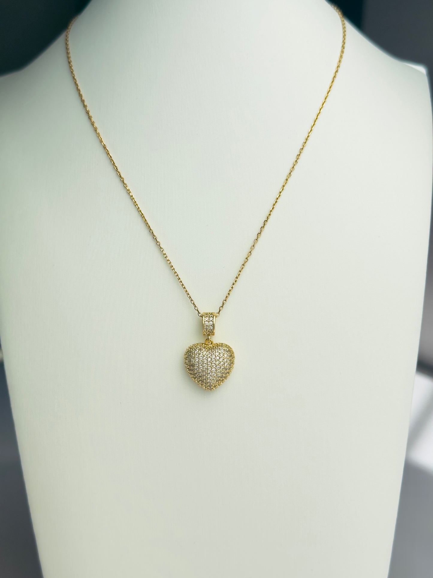 Bubble Gold Heart