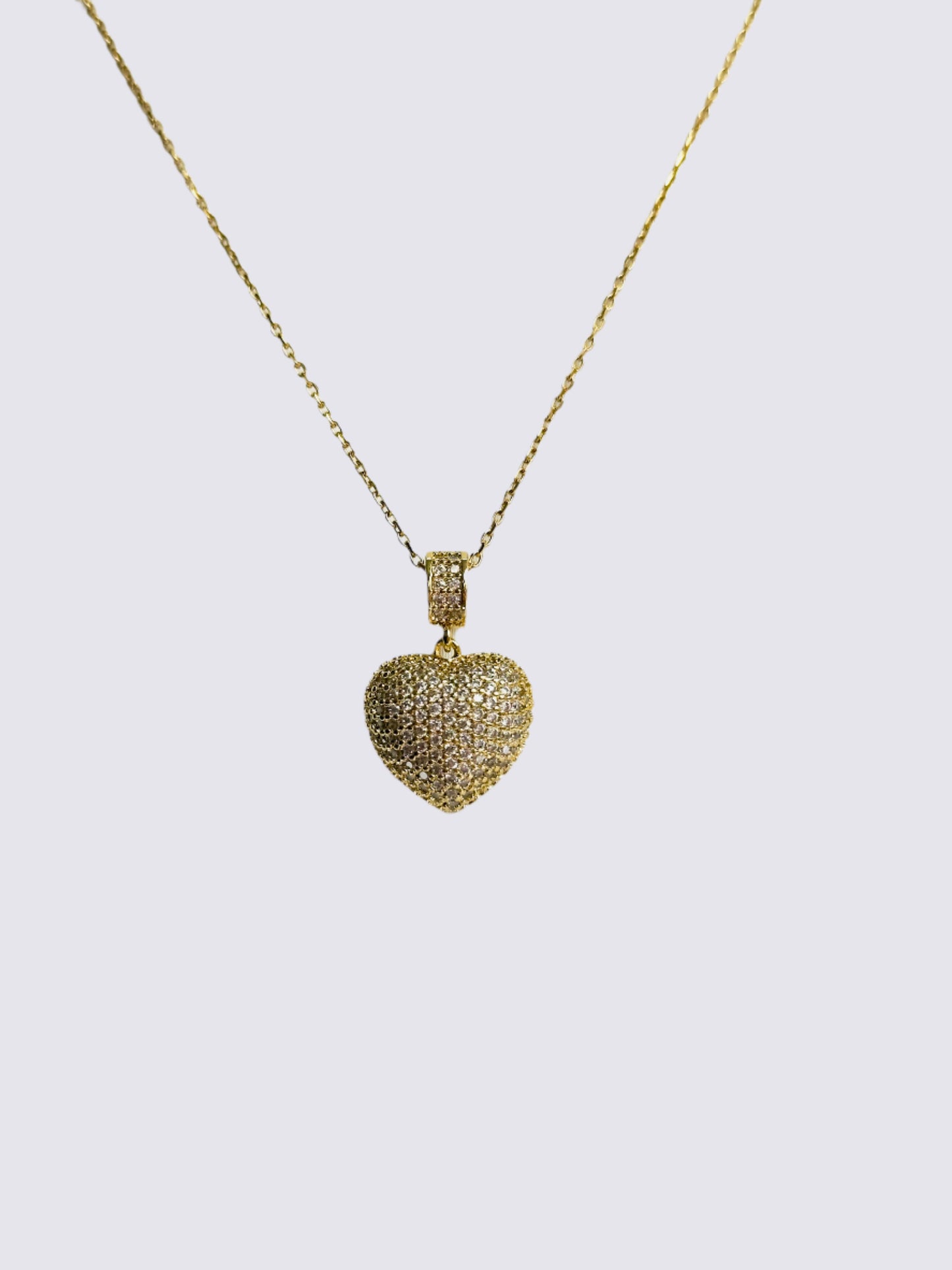 Bubble Gold Heart