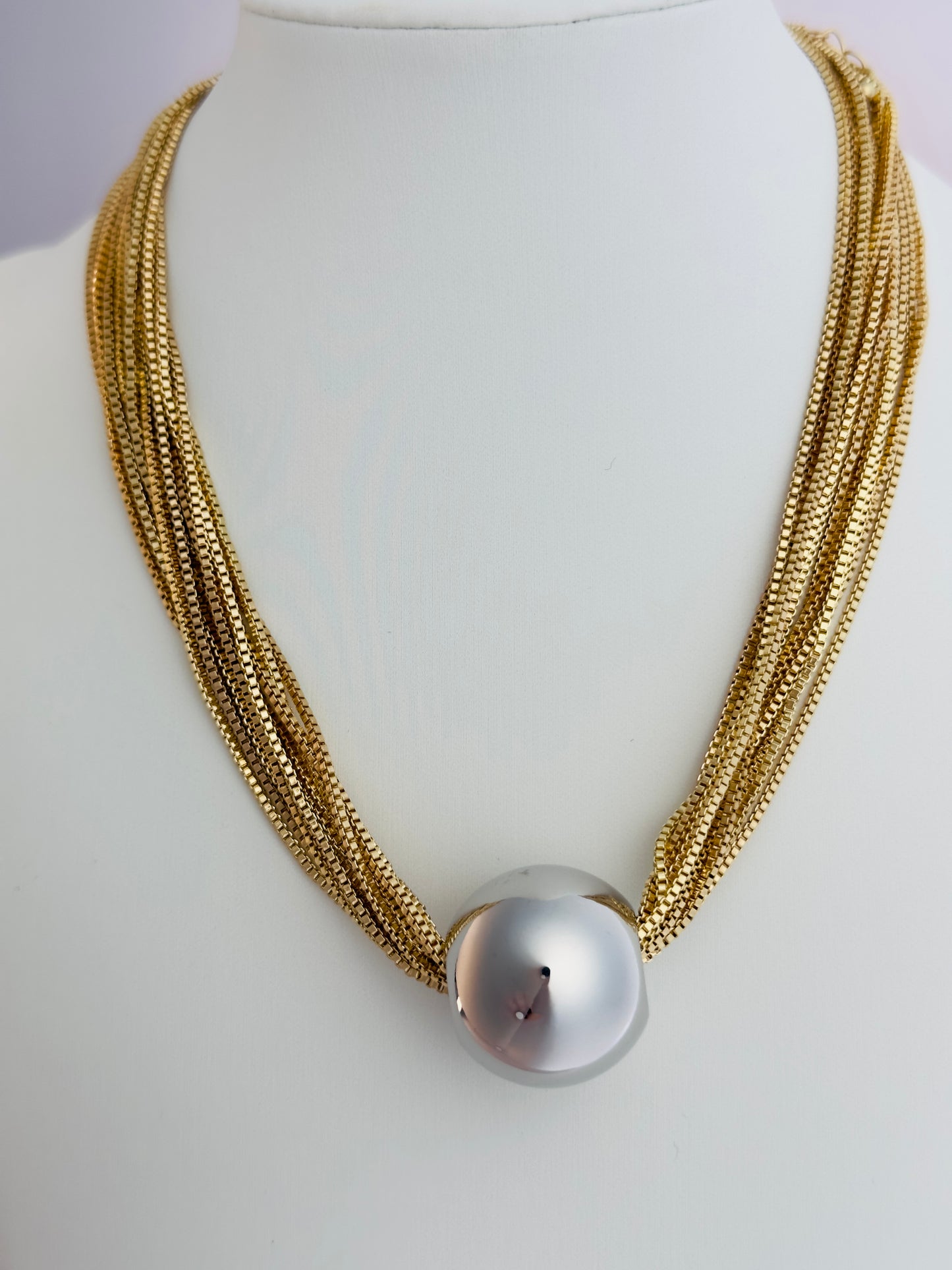 Silver Ballin Necklace