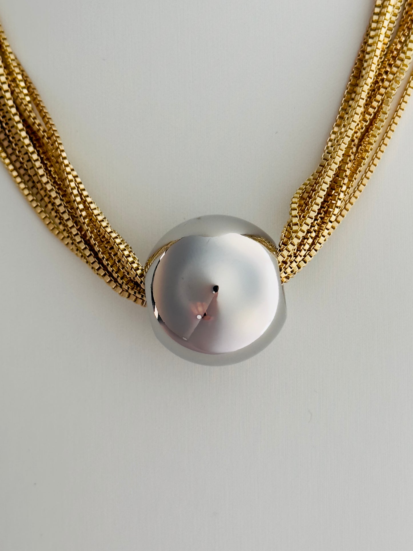 Silver Ballin Necklace