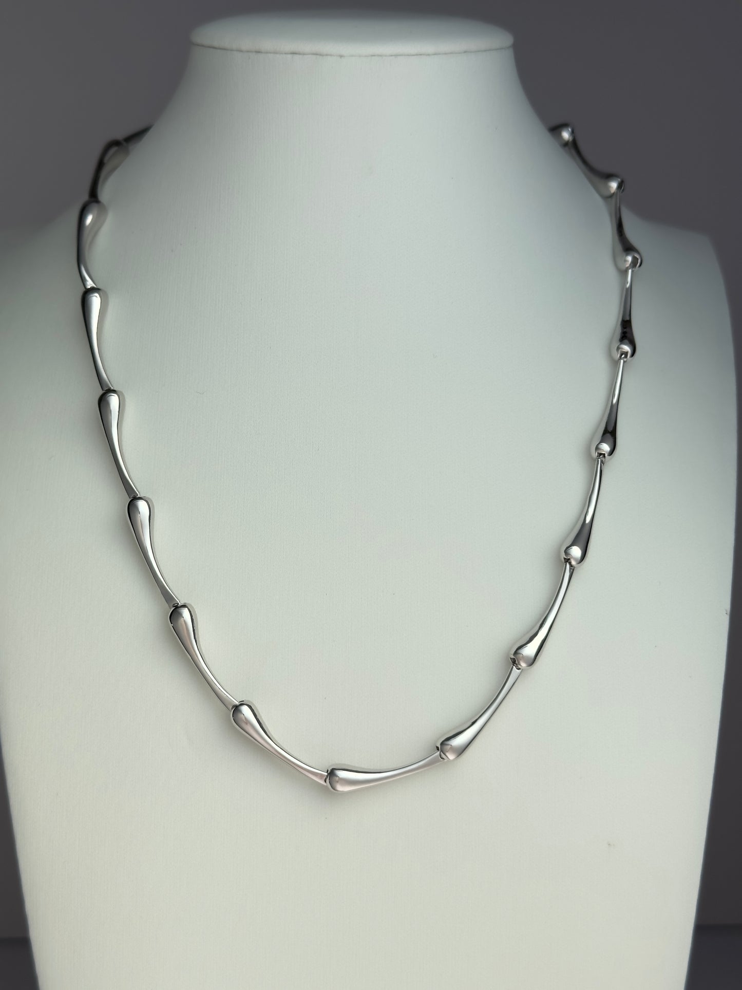 Dashing in Silver Necklace