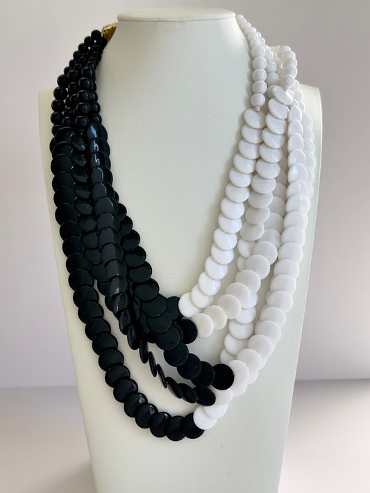 Beaded Bib Necklace