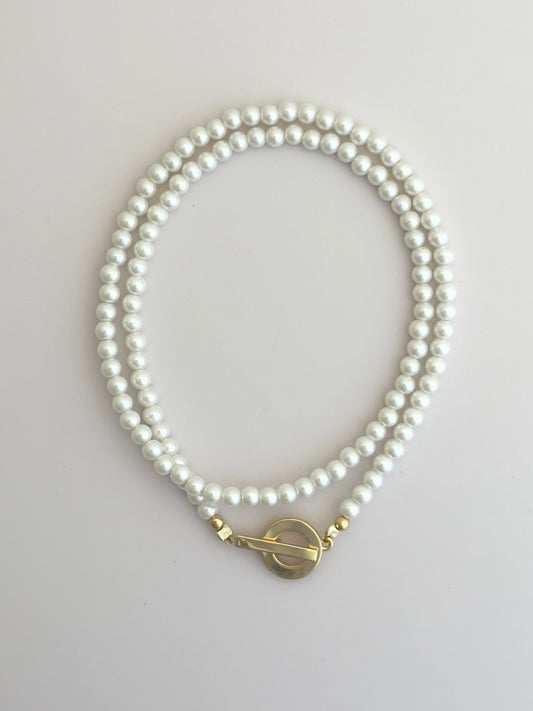 Pearl Wrap Bracelet