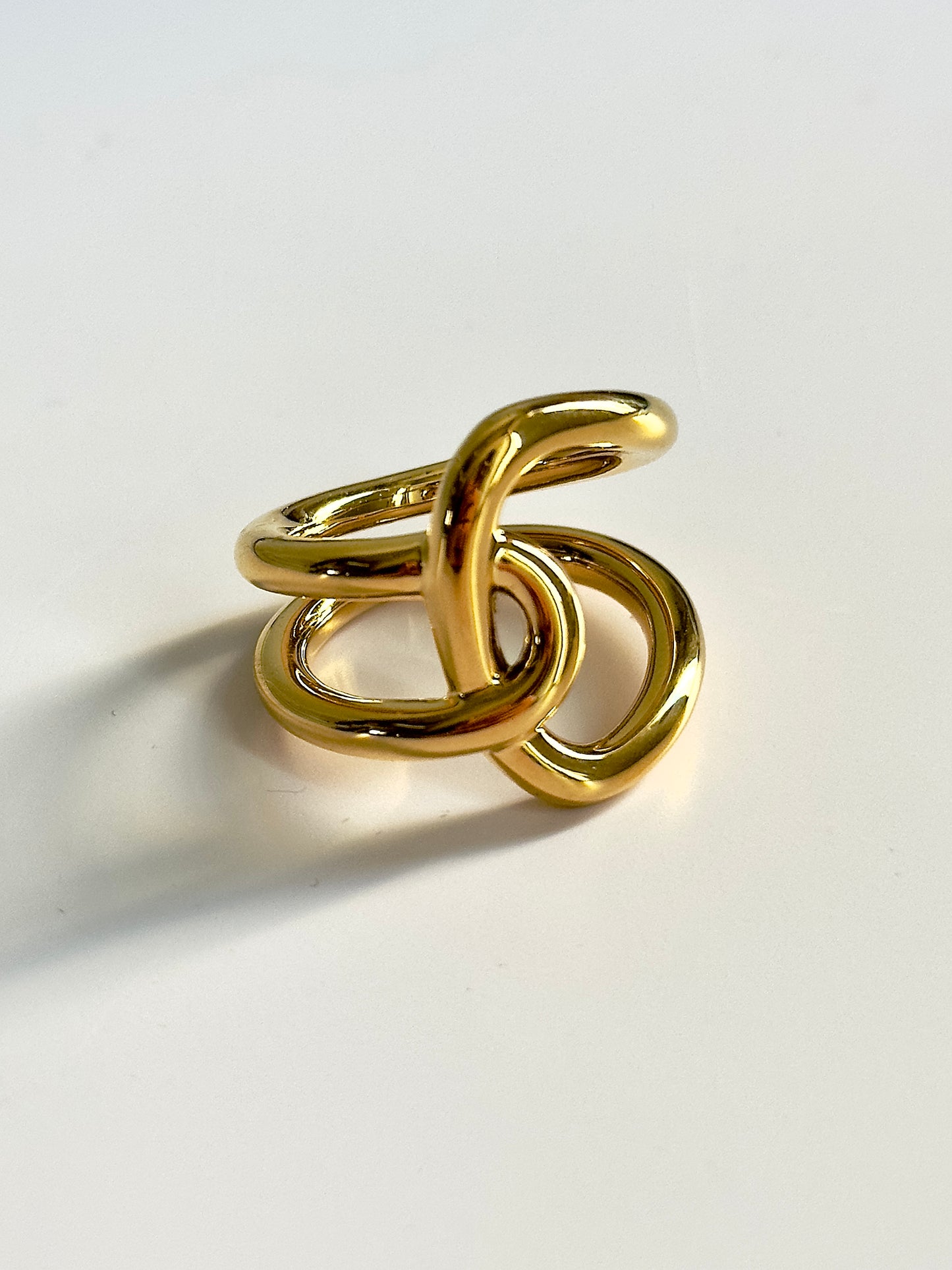 Interlock Gold Ring