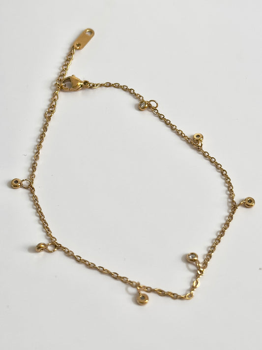 Dainty Bling Anklet