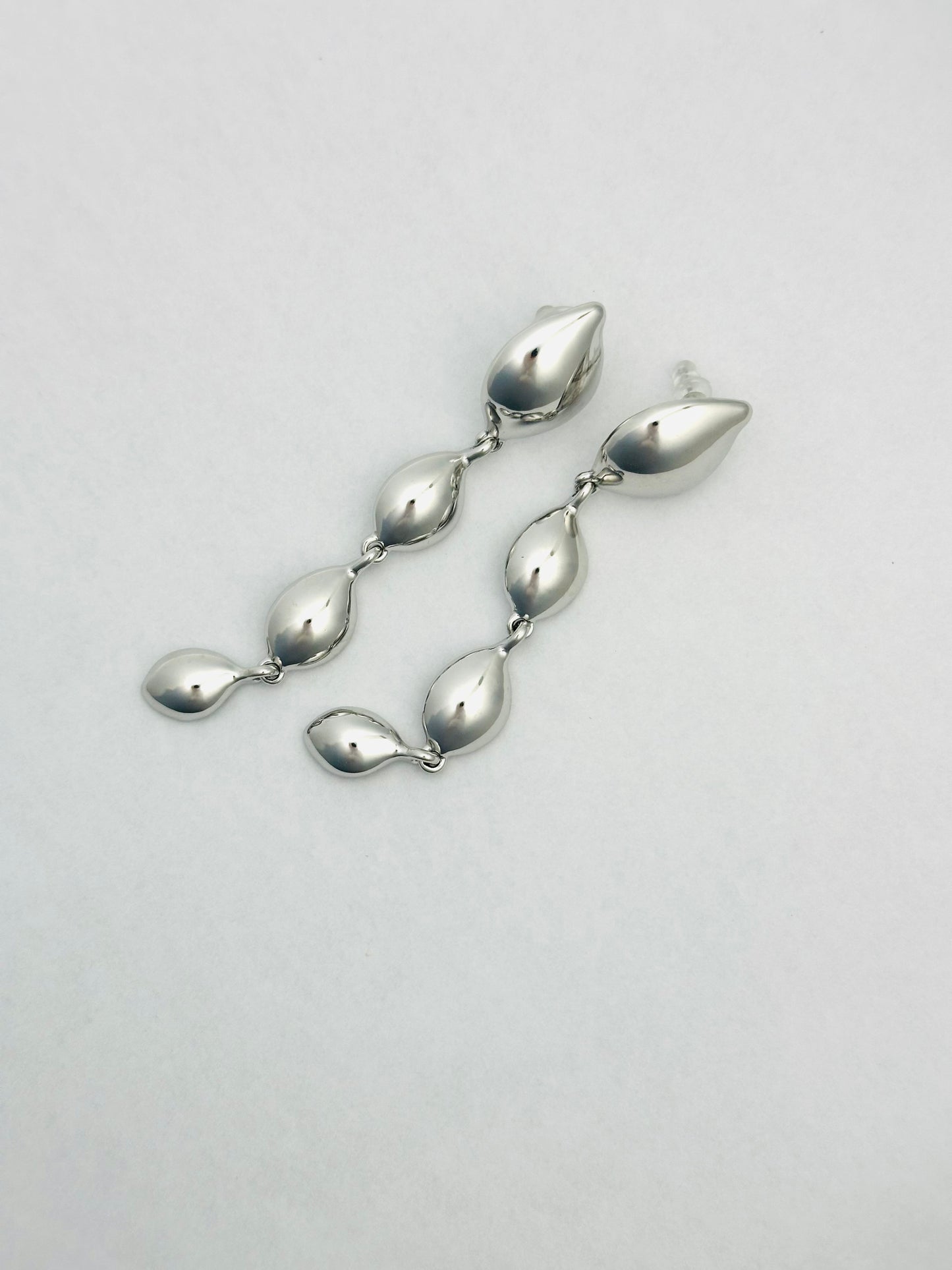 Silver Drop Earring