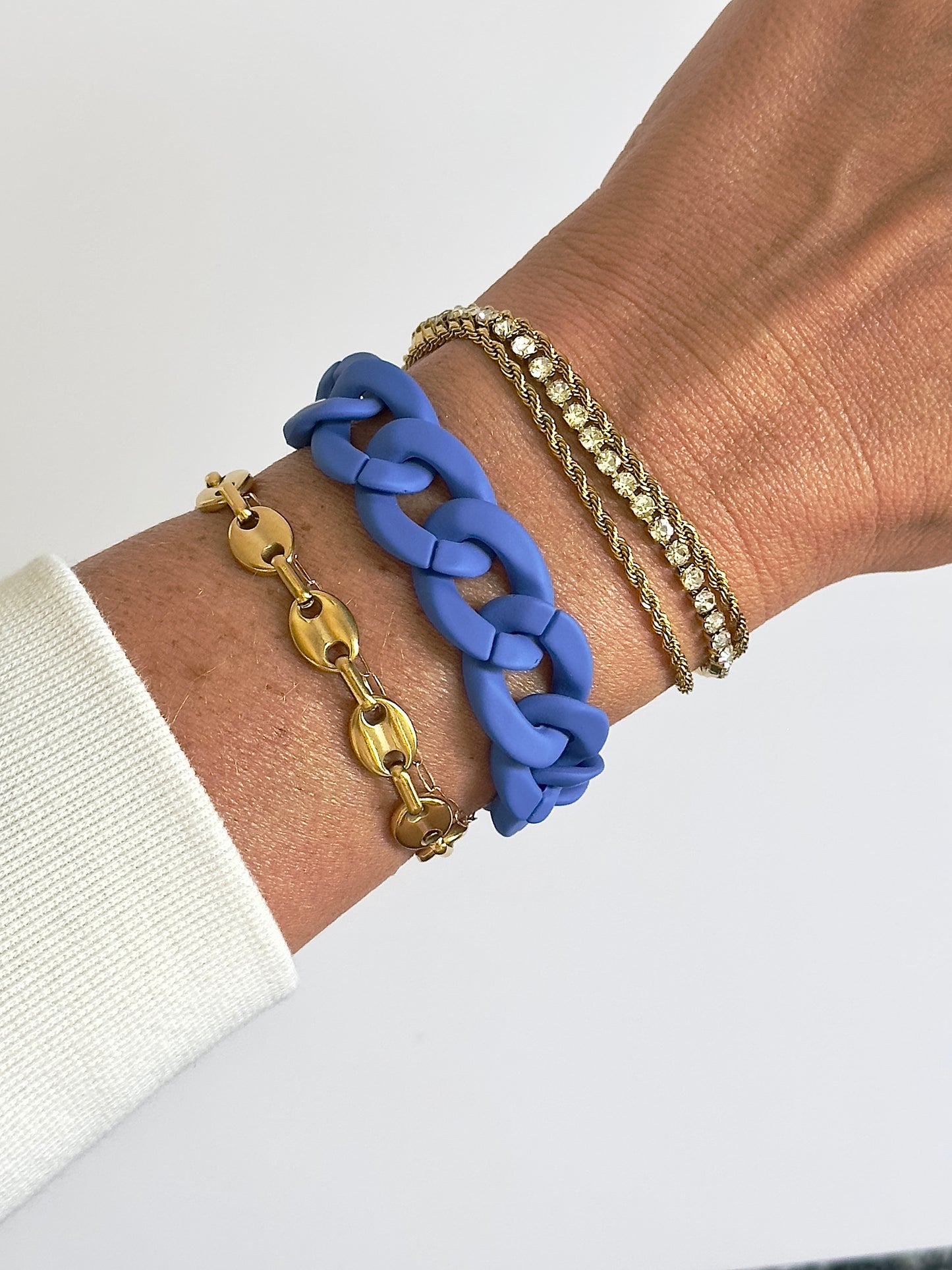 Tennis Rope Layered Bracelet