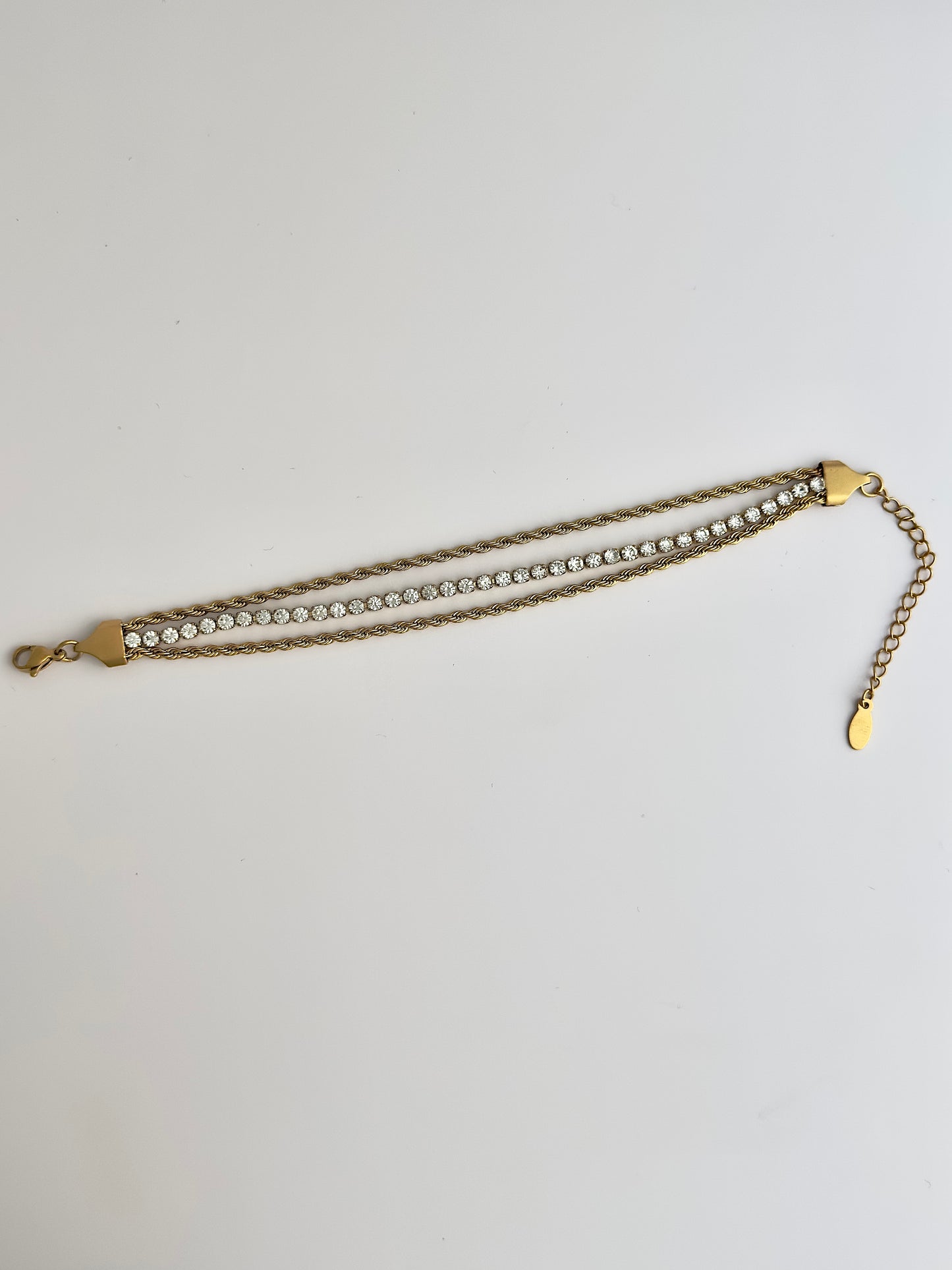 Tennis Rope Layered Bracelet