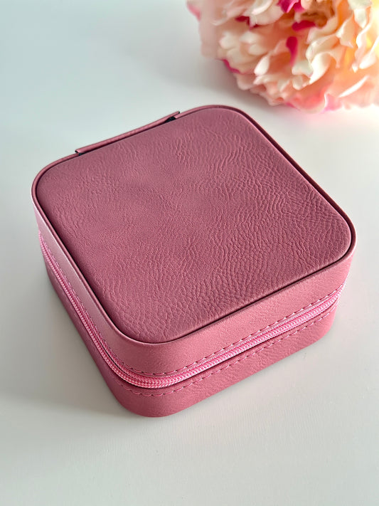 Pink Jewelry Case