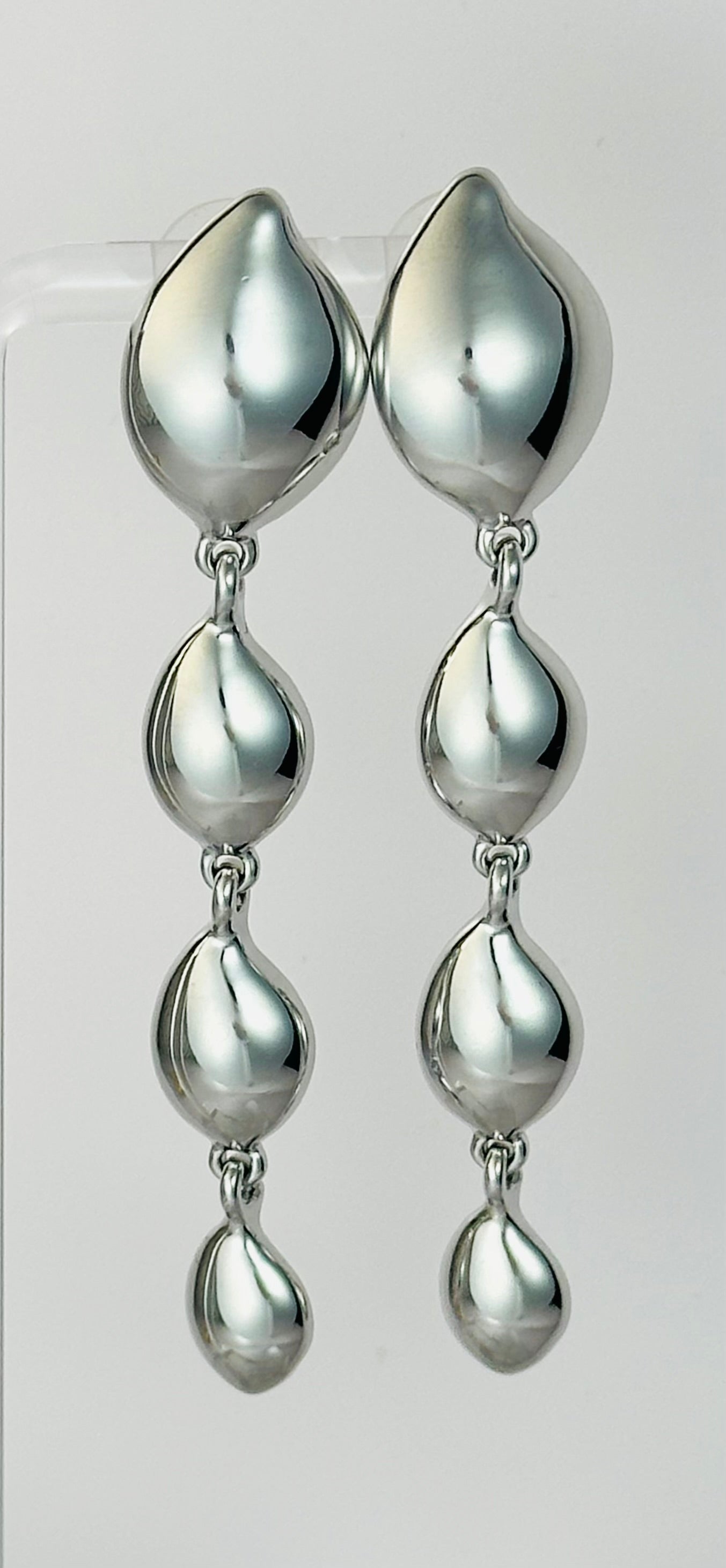 Silver Drop Earring