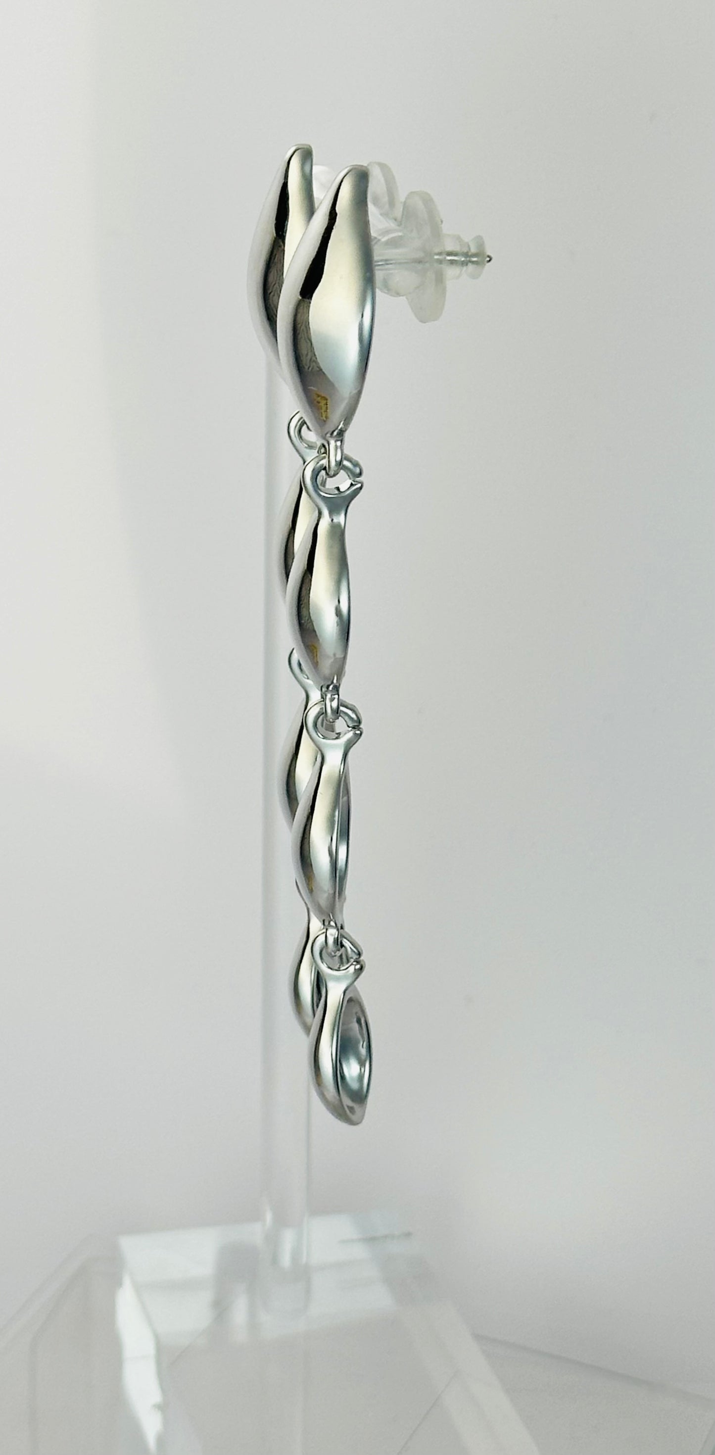 Silver Drop Earring