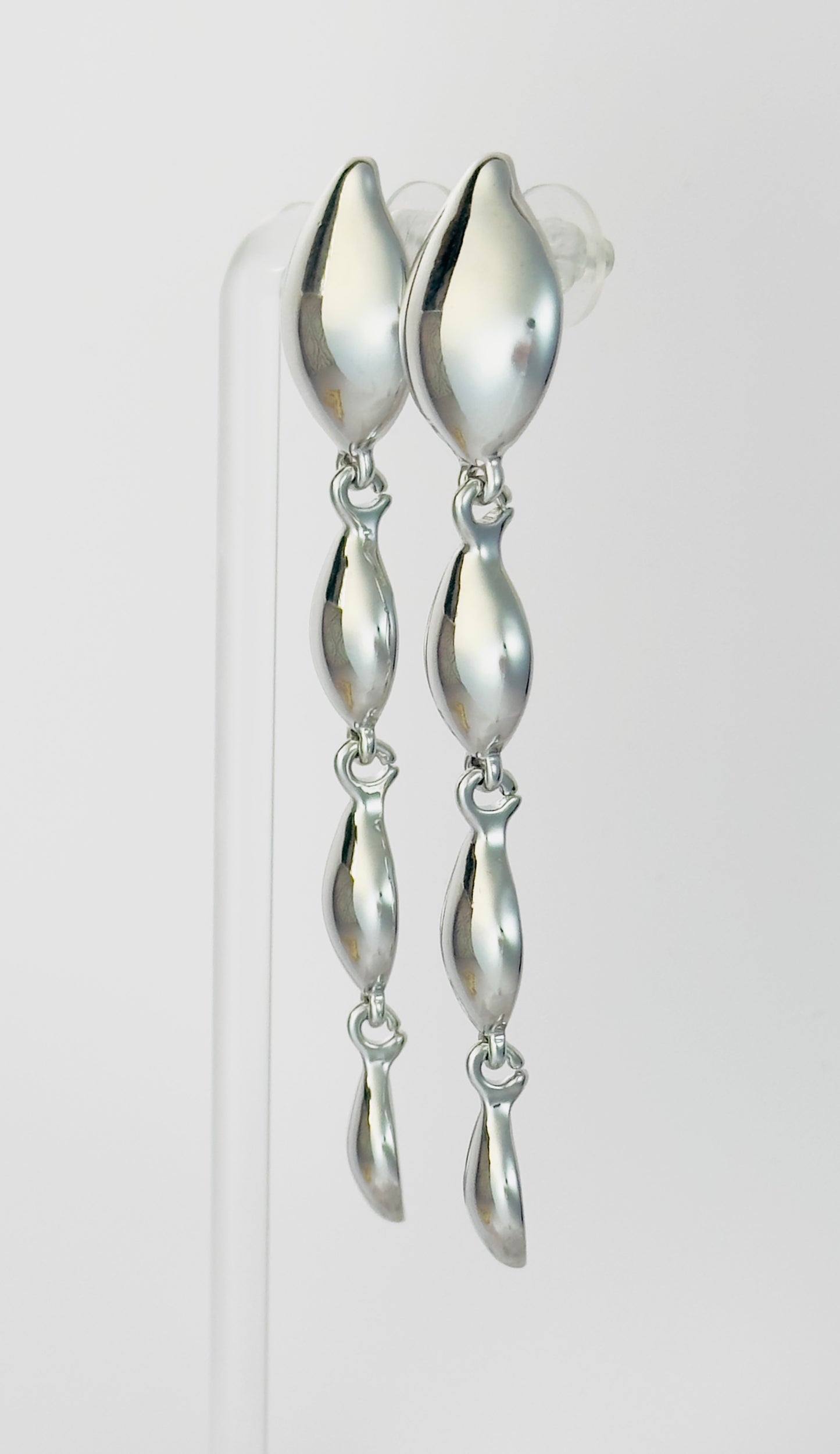 Silver Drop Earring