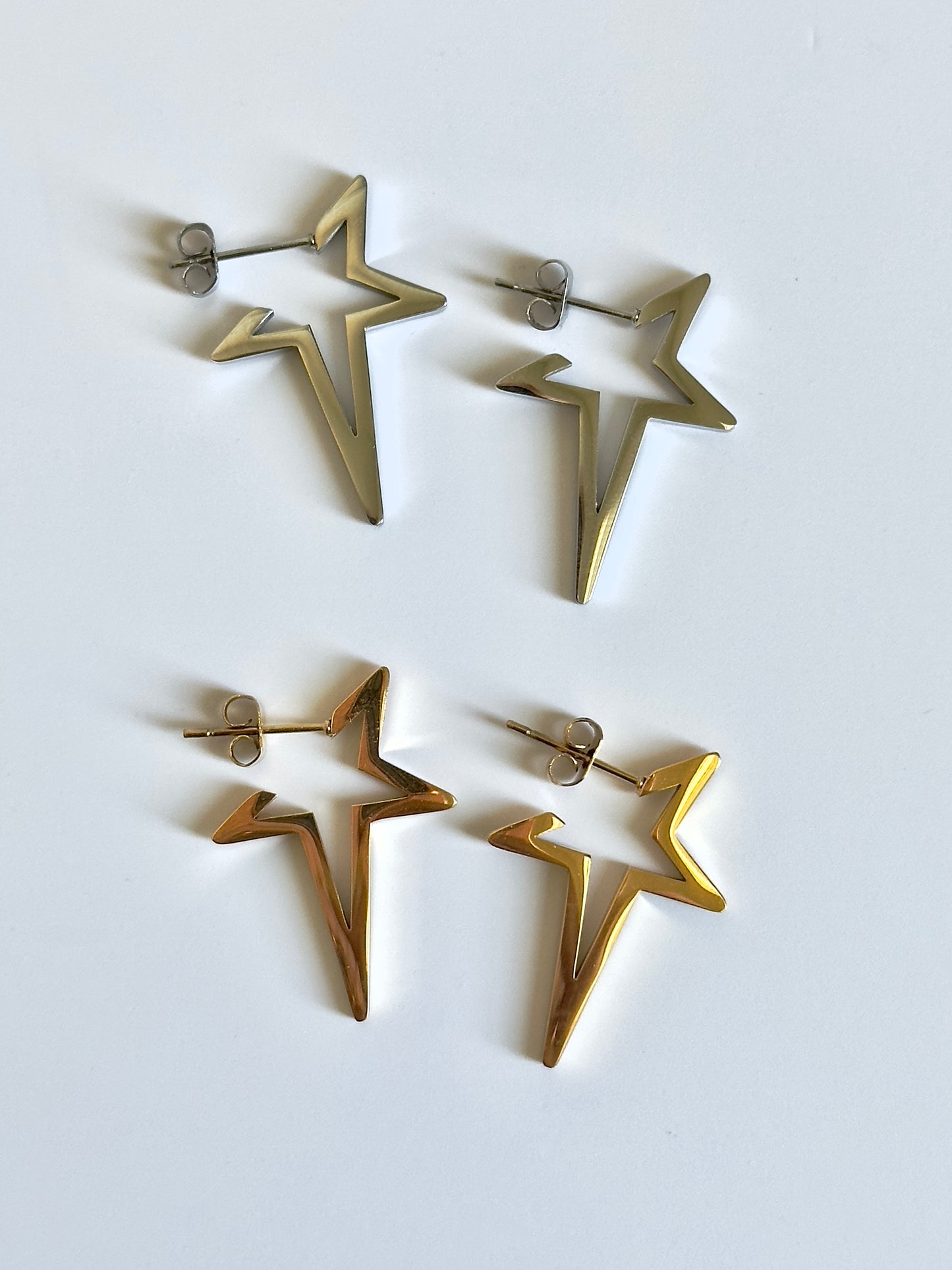 Gold Star Studs