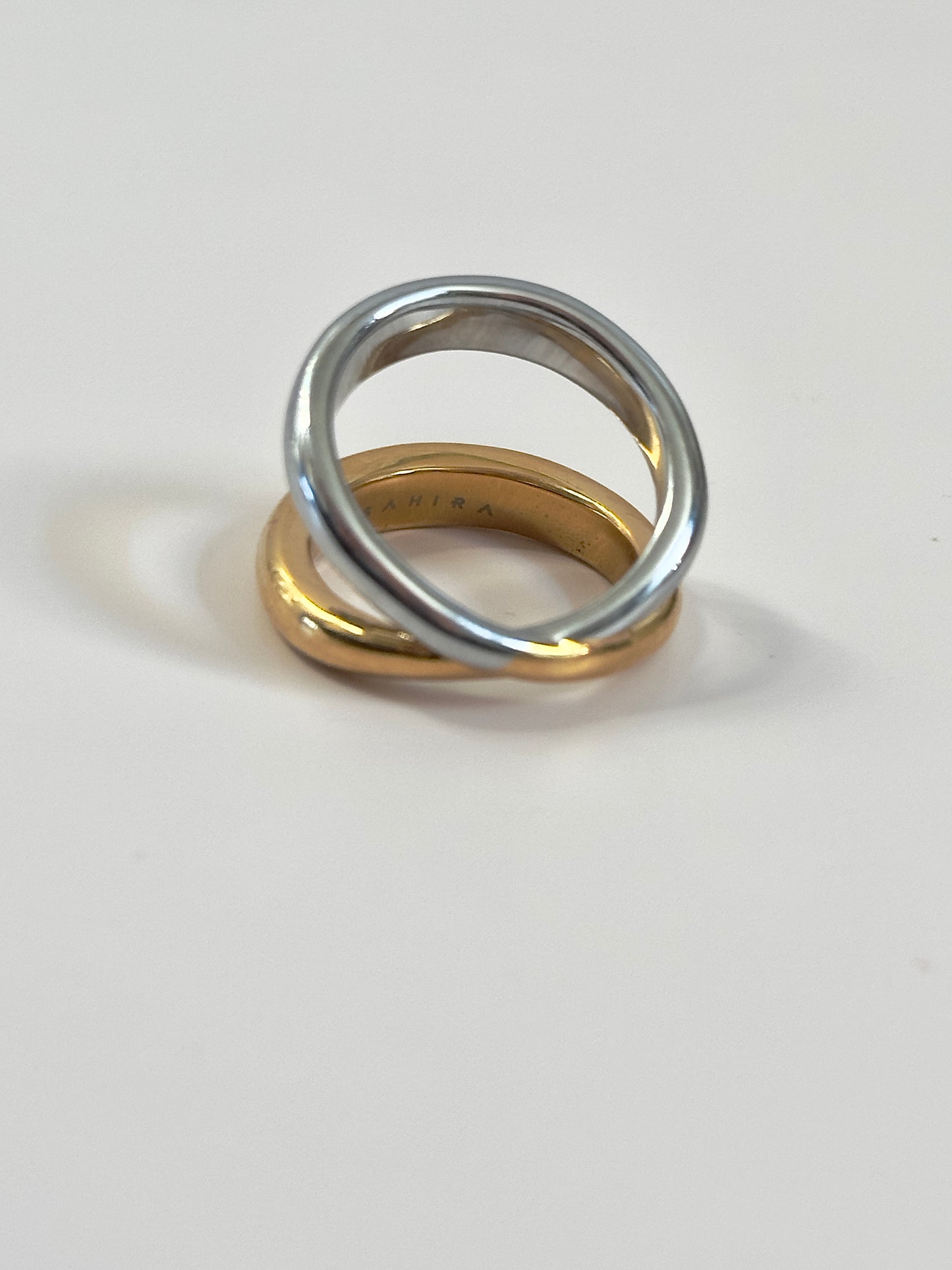 2 Tone X Ring