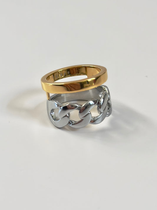 Stacked Mix Ring