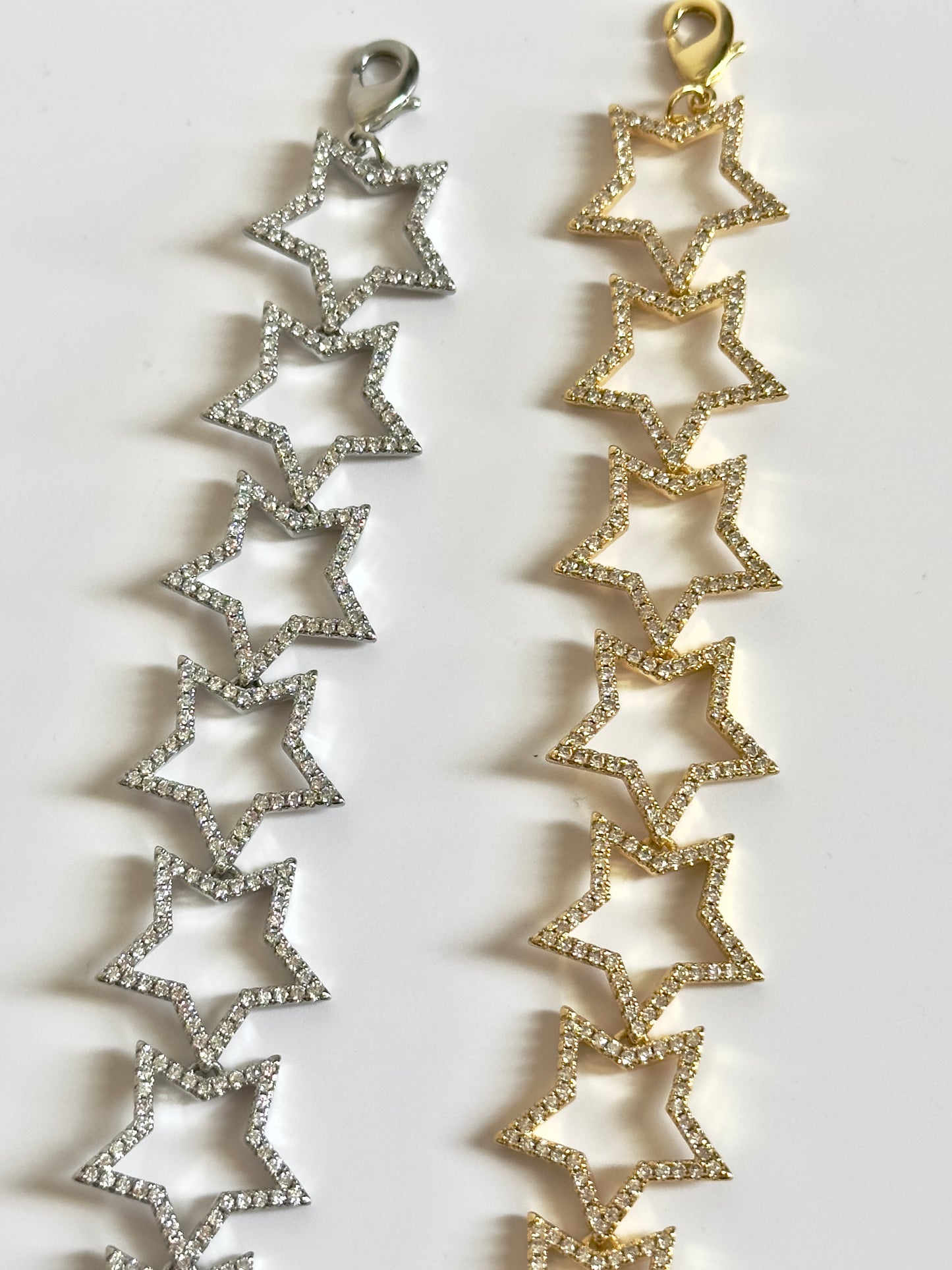 Silver Star Shine Bracelet