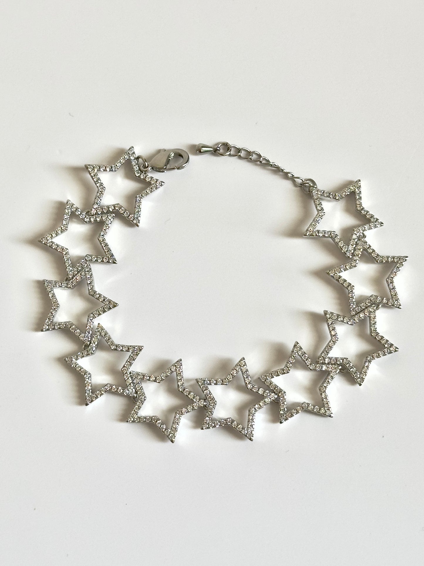 Silver Star Shine Bracelet