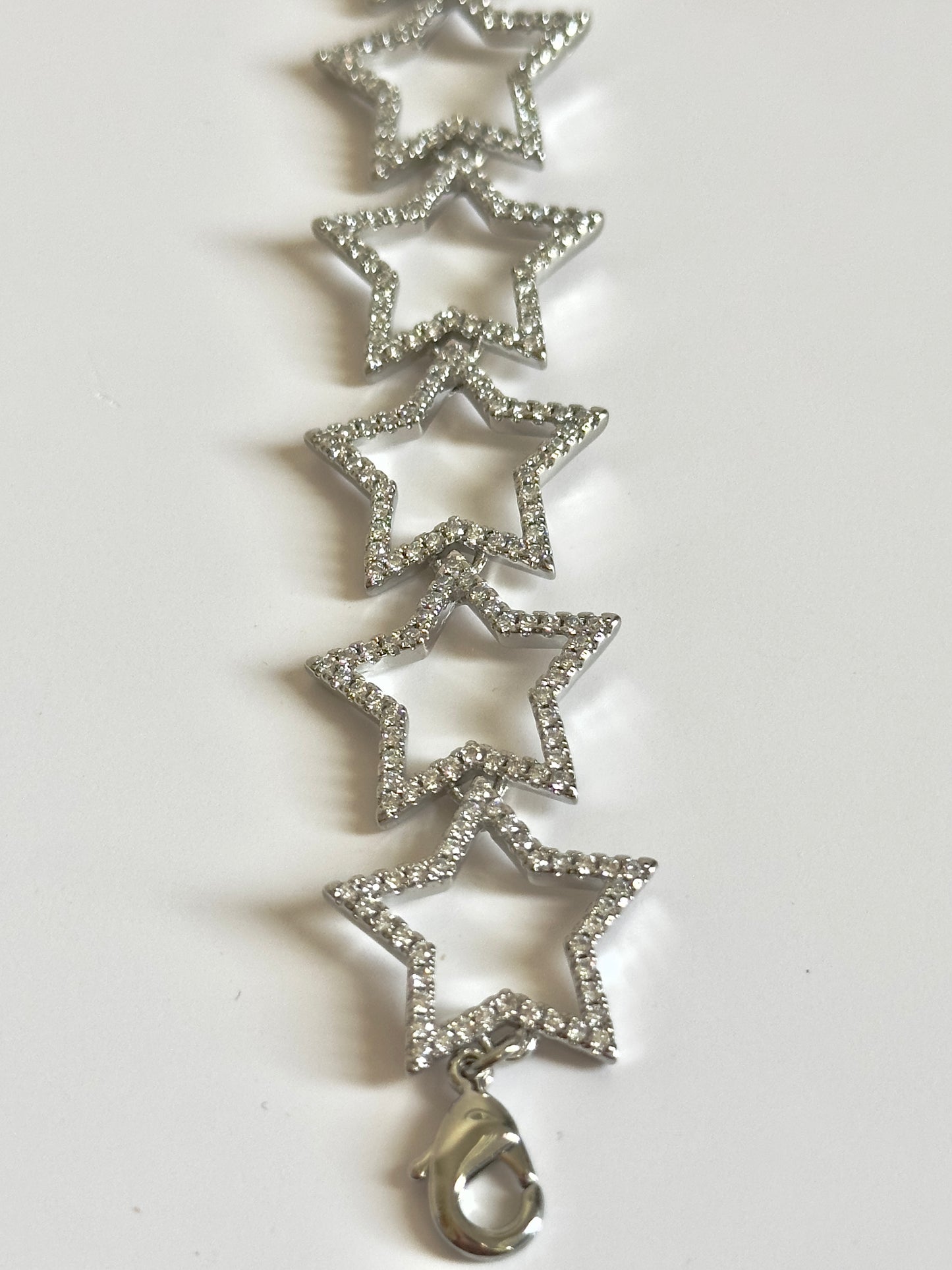 Silver Star Shine Bracelet