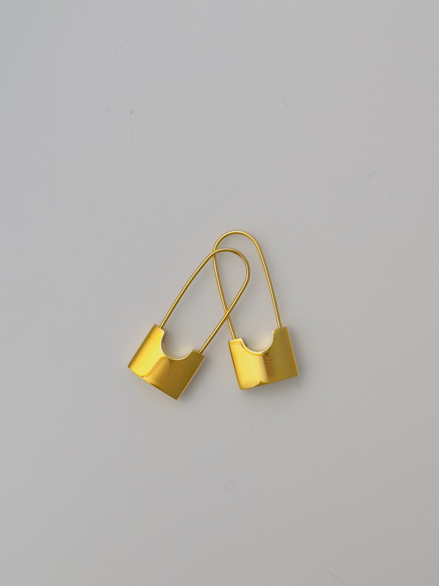 Lock Drop Earring