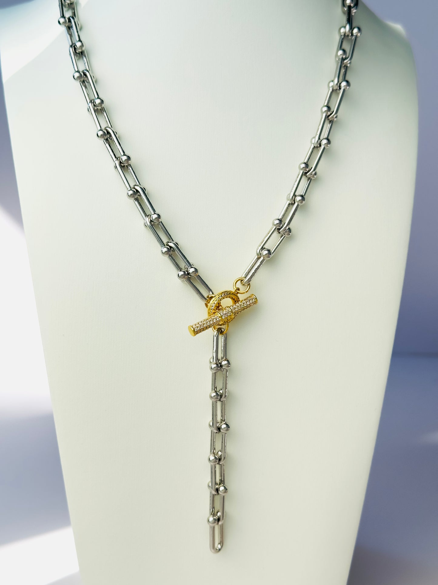 Chain It Silver Necklace