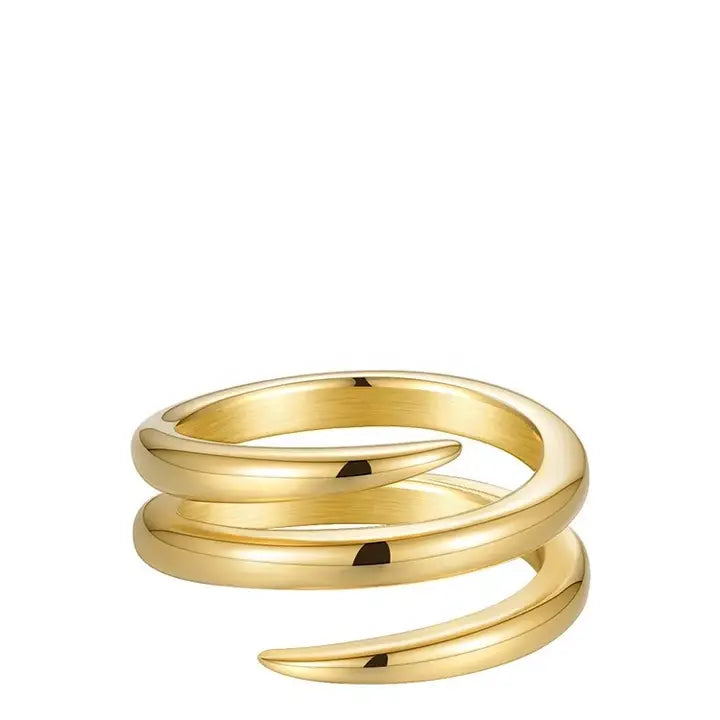 Spiral Gold Ring