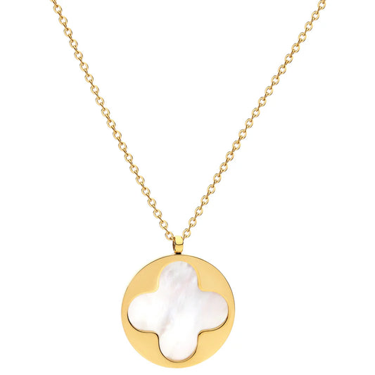 Mother Pearl Pendant Necklace